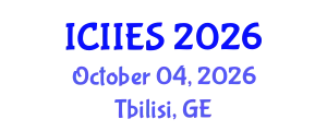 International Conference on Industrial, Information and Engineering Systems (ICIIES) October 04, 2026 - Tbilisi, Georgia