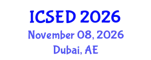 International Conference on Software Engineering and Design (ICSED) November 08, 2026 - Dubai, United Arab Emirates