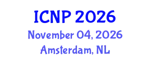 International Conference on Natural Products (ICNP) November 04, 2026 - Amsterdam, Netherlands