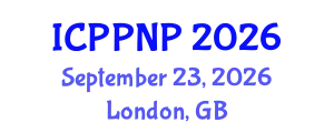 International Conference on Pharmacognosy, Phytochemistry and Natural Products (ICPPNP) September 23, 2026 - London, United Kingdom