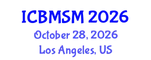 International Conference on Bridge Maintenance, Safety and Management (ICBMSM) October 28, 2026 - Los Angeles, United States