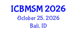 International Conference on Bridge Maintenance, Safety and Management (ICBMSM) October 25, 2026 - Bali, Indonesia