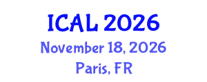 International Conference on Applied Linguistics (ICAL) November 18, 2026 - Paris, France