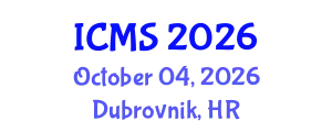 International Conference on Marketing Studies (ICMS) October 04, 2026 - Dubrovnik, Croatia