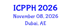 International Conference on Psychology and Public Health (ICPPH) November 08, 2026 - Dubai, United Arab Emirates
