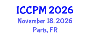 International Conference on Construction and Project Management (ICCPM) November 18, 2026 - Paris, France