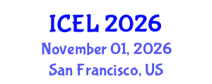 International Conference on Educational Leadership (ICEL) November 01, 2026 - San Francisco, United States