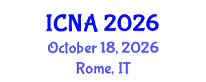International Conference on Numerical Algorithms (ICNA) October 18, 2026 - Rome, Italy