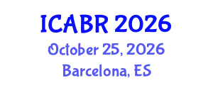International Conference on Agricultural Biotechnology Research (ICABR) October 25, 2026 - Barcelona, Spain