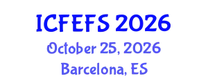 International Conference on Forecasting Economic and Financial Systems (ICFEFS) October 25, 2026 - Barcelona, Spain