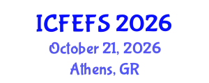 International Conference on Forecasting Economic and Financial Systems (ICFEFS) October 21, 2026 - Athens, Greece