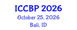 International Conference on Cognitive and Behavioral Pscyhology (ICCBP) October 25, 2026 - Bali, Indonesia