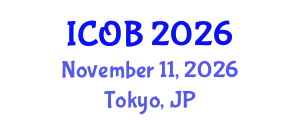 International Conference on Organizational Behavior (ICOB) November 11, 2026 - Tokyo, Japan