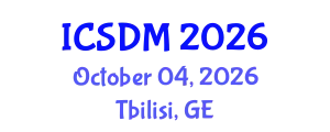International Conference on Sustainable Design and Manufacturing (ICSDM) October 04, 2026 - Tbilisi, Georgia