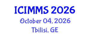 International Conference on Industrial, Mechanical and Manufacturing Science (ICIMMS) October 04, 2026 - Tbilisi, Georgia