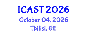 International Conference on Adaptive Structures and Technologies (ICAST) October 04, 2026 - Tbilisi, Georgia
