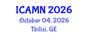 International Conference on Advanced Materials and Nanotechnology (ICAMN) October 04, 2026 - Tbilisi, Georgia