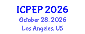 International Conference on Plants and Environmental Pollution (ICPEP) October 28, 2026 - Los Angeles, United States