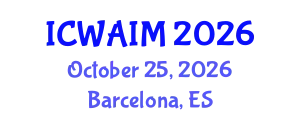 International Conference on Web-Age Information Management (ICWAIM) October 25, 2026 - Barcelona, Spain