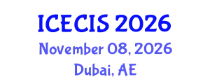 International Conference on Electronics, Communication and Information Systems (ICECIS) November 08, 2026 - Dubai, United Arab Emirates