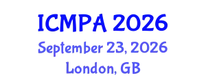 International Conference on Music and Performing Arts (ICMPA) September 23, 2026 - London, United Kingdom