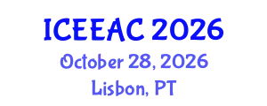 International Conference on Electrical Engineering and Automation Control (ICEEAC) October 28, 2026 - Lisbon, Portugal
