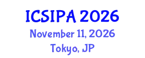 International Conference on Signal, Image Processing and Applications (ICSIPA) November 11, 2026 - Tokyo, Japan