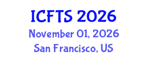 International Conference on Food Science and Technology (ICFTS) November 01, 2026 - San Francisco, United States