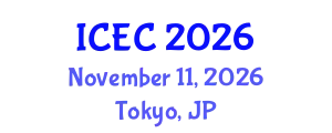 International Conference on Embodied Cognition (ICEC) November 11, 2026 - Tokyo, Japan