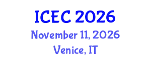 International Conference on Embodied Cognition (ICEC) November 11, 2026 - Venice, Italy
