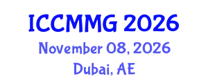International Conference on Clinical Microbiology and Microbial Genomics (ICCMMG) November 08, 2026 - Dubai, United Arab Emirates