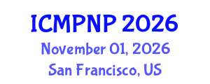 International Conference on Medicinal Plants and Natural Products (ICMPNP) November 01, 2026 - San Francisco, United States