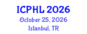 International Conference on Public Health Law (ICPHL) October 25, 2026 - Istanbul, Turkey