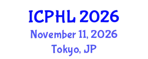 International Conference on Public Health Law (ICPHL) November 11, 2026 - Tokyo, Japan