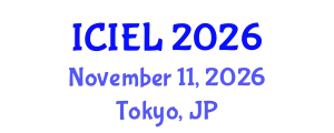International Conference on International Environmental Law (ICIEL) November 11, 2026 - Tokyo, Japan