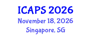 International Conference on Administrative and Political Sciences (ICAPS) November 18, 2026 - Singapore, Singapore
