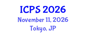 International Conference on Psychology and Sociology (ICPS) November 11, 2026 - Tokyo, Japan