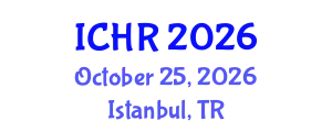 International Conference on Halal Research (ICHR) October 25, 2026 - Istanbul, Turkey
