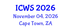 International Conference on Women's Studies (ICWS) November 04, 2026 - Cape Town, South Africa