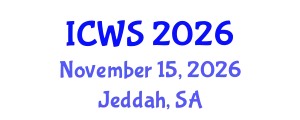 International Conference on Women's Studies (ICWS) November 15, 2026 - Jeddah, Saudi Arabia