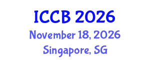 International Conference on Conservation Biology (ICCB) November 18, 2026 - Singapore, Singapore