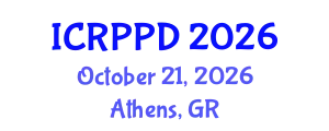 International Conference on Radiological Physics and Radiation Dosimetry (ICRPPD) October 21, 2026 - Athens, Greece
