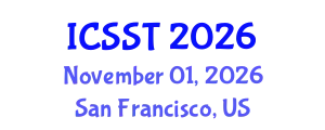 International Conference on Semiconductor Science and Technology (ICSST) November 01, 2026 - San Francisco, United States