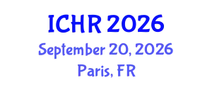 International Conference on Human Resources (ICHR) September 20, 2026 - Paris, France
