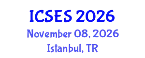 International Conference on Software Engineering and Systems (ICSES) November 08, 2026 - Istanbul, Turkey