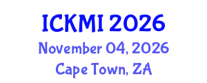 International Conference on Knowledge Management and Innovation (ICKMI) November 04, 2026 - Cape Town, South Africa