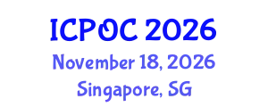 International Conference on Polymers and Organic Chemistry (ICPOC) November 18, 2026 - Singapore, Singapore