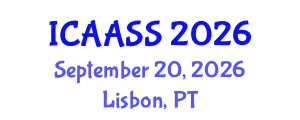International Conference on Astronomy, Astrophysics, Space Science (ICAASS) September 20, 2026 - Lisbon, Portugal