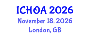 International Conference on Hydrology, Ocean and Atmosphere (ICHOA) November 18, 2026 - London, United Kingdom