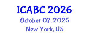 International Conference on Analytical and Bioanalytical Chemistry (ICABC) October 07, 2026 - New York, United States